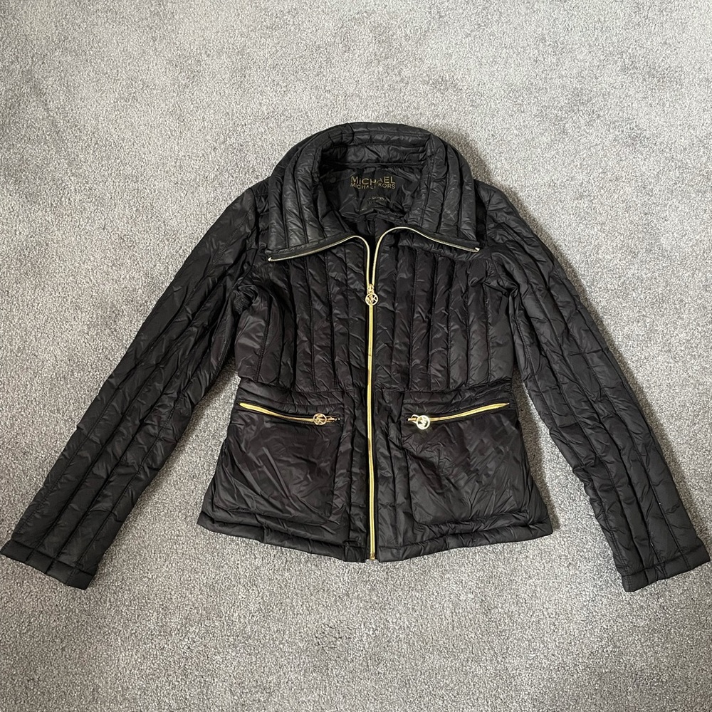 Michael Kors Packable Down Black Jacket - image 1